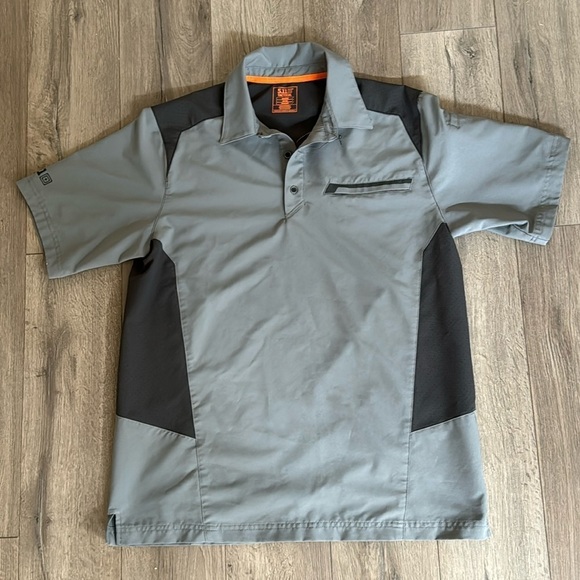 NWOT men’s medium 5.11 tactical lightweight short sleeve polo - Picture 3 of 9